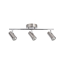Deko-Light Deko-Light LED Loftlampe BECRUX III, 15W 3000K 1470lm 120�, d�mpbar, b�rstet s�lv