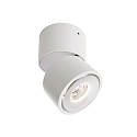 LED ceiling luminaire UNI II MINI, 7W 3000K 600lm 33�, dimmable, white