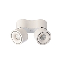 Deko-Light Deko-Light LED Loftlampe UNI II MINI DOUBLE, 14W 3000K 980lm 33�, d�mpbar, hvid