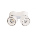 Deko-Light Deko-Light LED Loftlampe UNI II DOUBLE, 18W 3000K 1350lm 35�, d�mpbar, hvid