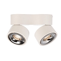 Deko-Light Deko-Light LED Loftlampe UNI II DOUBLE, 18W 3000K 1350lm 35�, d�mpbar, hvid
