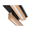 Deko-Light Loftlampe MADERA lampe af tr� IP20, brun, sort