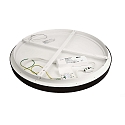 Deko-Light wall and ceiling luminaire MEROPE 60 IP20, black