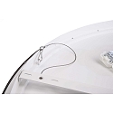 Deko-Light wall and ceiling luminaire MEROPE 80 IP20, silver