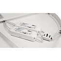 Deko-Light wall and ceiling luminaire MEROPE 80 IP20, silver