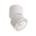 ceiling luminaire UNI II MINI TILT 1 flame, cardanic swivelling IP20, white dimmable