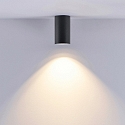 Deko-Light downlight CAN BATH cylindrical, rigid GU10 IP44, black