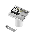 Loftlampe CAN TILT SQUARE 11CM 1-flamme, firkantet, kardanisk drejning GU10 IP20, hvid