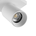 Loftlampe CAN TILT SQUARE 11CM 1-flamme, firkantet, kardanisk drejning GU10 IP20, hvid