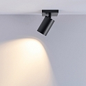 Deko-Light Loftlampe CAN TILT SQUARE 11CM 1-flamme, firkantet, kardanisk drejning GU10 IP20, sort