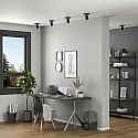 Deko-Light Loftlampe CAN TILT SQUARE 11CM 1-flamme, firkantet, kardanisk drejning GU10 IP20, sort