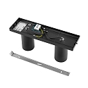 Deko-Light Loftlampe CAN TILT SQUARE 30.5CM 2-flammer, firkantet, kardanisk drejning GU10 IP20, sort