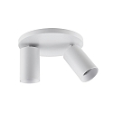 Loftlampe CAN TILT ROUND � 20CM 2-flammer, rund, kardanisk drejning GU10 IP20, hvid