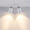 Loftlampe CAN TILT ROUND � 20CM 2-flammer, rund, kardanisk drejning GU10 IP20, hvid