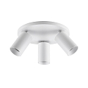 Loftlampe CAN TILT ROUND � 25CM 3-flammer, rund, kardanisk drejning GU10 IP20, hvid