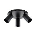 Deko-Light Loftlampe CAN TILT ROUND � 25CM 3-flammer, rund, kardanisk drejning GU10 IP20, sort