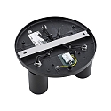 Deko-Light Loftlampe CAN TILT ROUND � 25CM 3-flammer, rund, kardanisk drejning GU10 IP20, sort