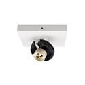 Loftlampe CAN TILT SQUARE BASE 11CM MIX'N MATCH 1/3 1-flamme, firkantet, uden sk�rm, kardanisk drejning GU10 IP20, hvid