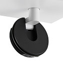 Loftlampe CAN TILT SQUARE BASE 11CM MIX'N MATCH 1/3 1-flamme, firkantet, uden sk�rm, kardanisk drejning GU10 IP20, hvid