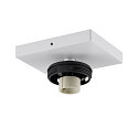 Loftlampe CAN TILT SQUARE BASE 11CM MIX'N MATCH 1/3 1-flamme, firkantet, uden sk�rm, kardanisk drejning GU10 IP20, hvid