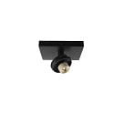 Loftlampe CAN TILT SQUARE BASE 11CM MIX'N MATCH 1/3 1-flamme, firkantet, uden sk�rm, kardanisk drejning GU10 IP20, sort