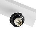 Loftlampe CAN TILT SQUARE BASE 30.5CM MIX'N MATCH 1/3 2-flammer, firkantet, uden sk�rm, kardanisk drejning GU10 IP20, hvid