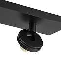 Deko-Light Loftlampe CAN TILT SQUARE BASE 30.5CM MIX'N MATCH 1/3 2-flammer, firkantet, uden sk�rm, kardanisk drejning GU10 IP20, sort
