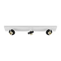 Loftlampe CAN TILT SQUARE BASE 48CM MIX'N MATCH 1/3 3-flammer, firkantet, uden sk�rm, kardanisk drejning GU10 IP20, hvid