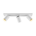 Loftlampe CAN TILT SQUARE BASE 48CM MIX'N MATCH 1/3 3-flammer, firkantet, uden sk�rm, kardanisk drejning GU10 IP20, hvid