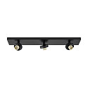 Loftlampe CAN TILT SQUARE BASE 48CM MIX'N MATCH 1/3 3-flammer, firkantet, uden sk�rm, kardanisk drejning GU10 IP20, sort