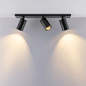Deko-Light Loftlampe CAN TILT SQUARE BASE 48CM MIX'N MATCH 1/3 3-flammer, firkantet, uden sk�rm, kardanisk drejning GU10 IP20, sort