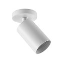 Loftlampe CAN TILT ROUND BASE � 8CM MIX�N MATCH 1-flamme, rund, uden sk�rm, kardanisk drejning GU10 IP20, hvid