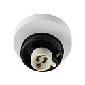 Loftlampe CAN TILT ROUND BASE � 8CM MIX�N MATCH 1-flamme, rund, uden sk�rm, kardanisk drejning GU10 IP20, hvid