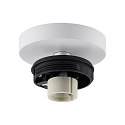 Loftlampe CAN TILT ROUND BASE � 8CM MIX�N MATCH 1-flamme, rund, uden sk�rm, kardanisk drejning GU10 IP20, hvid
