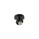 Loftlampe CAN TILT ROUND BASE � 8CM MIX�N MATCH 1-flamme, rund, uden sk�rm, kardanisk drejning GU10 IP20, sort