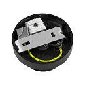 Deko-Light Loftlampe CAN TILT ROUND BASE � 8CM MIX�N MATCH 1-flamme, rund, uden sk�rm, kardanisk drejning GU10 IP20, sort