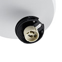 Spotlight bar CAN TILT ROUND BASE � 20CM MIX�N MATCH 2-flammer, rund, uden sk�rm, kardanisk drejning GU10 IP20, hvid