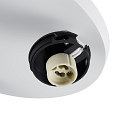 Loftlampe CAN TILT ROUND BASE � 25CM MIX�N MATCH 3-flammer, rund, uden sk�rm, kardanisk drejning GU10 IP20, hvid