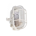 V�g- / Loftlampe SYRMA, oval, 220-240V AC/50-60Hz, E27, 1x maks. 42W, hvid