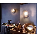 V�g- / Loftlampe SYRMA, oval, 220-240V AC/50-60Hz, E27, 1x maks. 42W, hvid