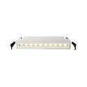 Recessed LED ceiling luminaire CETI 10, 28-29V DC, 20W 3000K 1120lm 30 / 90�, current constant, asymmetrical, dimmable, white