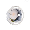 Deko-Light wall recessed luminaire ALWAID 2 rigid, without shade, without frame, voltage constant IP20, white dimmable