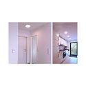  LED Loftindbygningslampe LED Panel 8, str�m konstant, 350 mA, 8W, 4000K, hvid