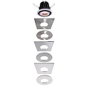 Deko-Light LED Loftindbygningslampe COB 68 MOOD BS-476 Brandbeskyttelse, 8W, 220-240V, 40�, 200cm-2800K, IP65, sort