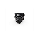  KapegoLED Loftmonteringsring Orionis, firkantet, str�m konstant, 17-19V DC, 350mA, 6.5W, varm hvid, sort mat