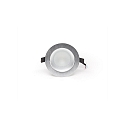  KapegoLED Loftindbygningslampe COB 94 RGBW, RGB + varm hvid, sp�nding konstant, 24V DC, 16W, b�rstet s�lv