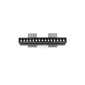  KapegoLED Loftindbygningslampe Ceti 15 Hide, str�m konstant, 44-45V DC, 700 mA, 30W, 2900K, sort