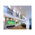 Deko-Light LED Loftindbygningslampe COB-95-24V-RUND, sp�nding konstant, 12W, 4000K, 45�, b�rstet s�lv