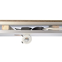 Deko-Light recessed spotlight DIONE IP44 DIM 827 swivelling, wired through IP44, black dimmable