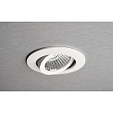 Deko-Light recessed spotlight DIONE IP44 DTW 930-918 swivelling, Dim-To-Warm, wired through IP44, white dimmable